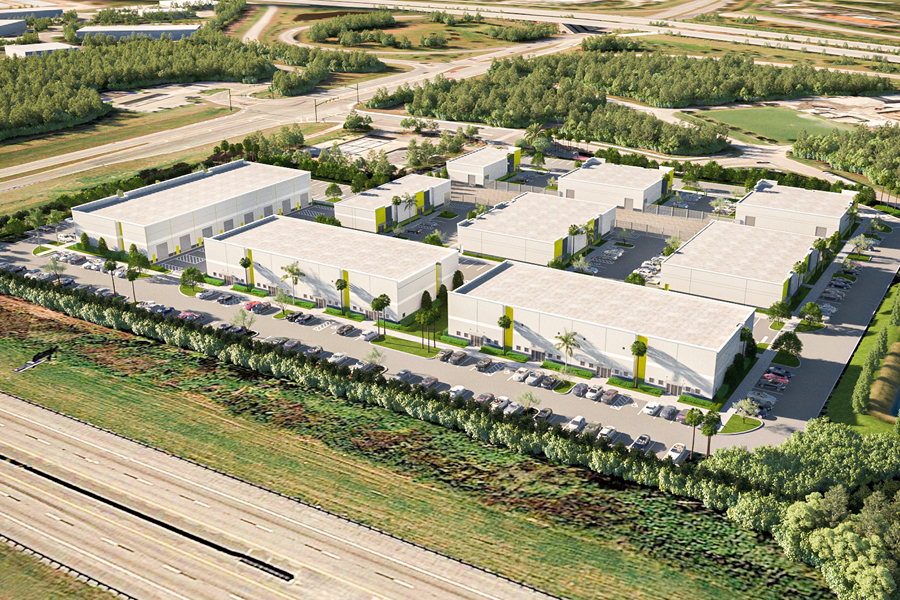 South Martin Industrial Park Warehouses Rendering