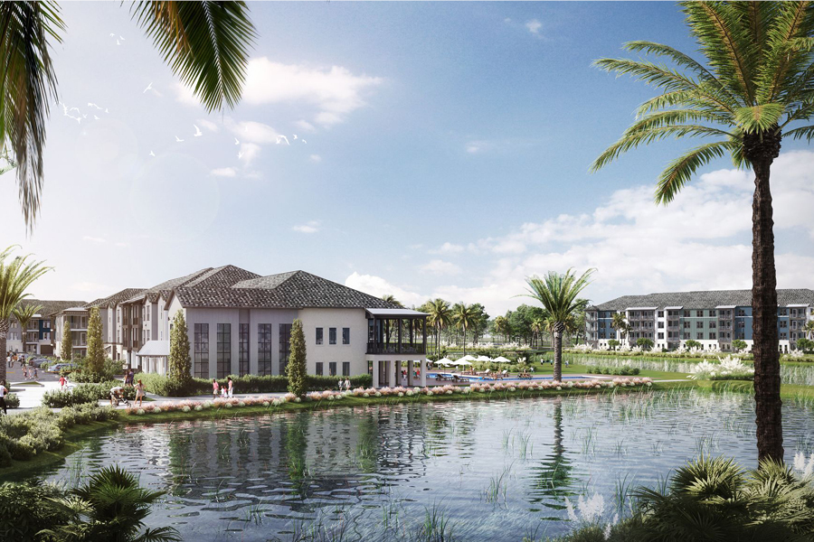 The Crossings at Palm Aire Rendering