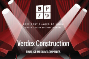 Verdex Construction Recognized As A 2022 Best Places To Work