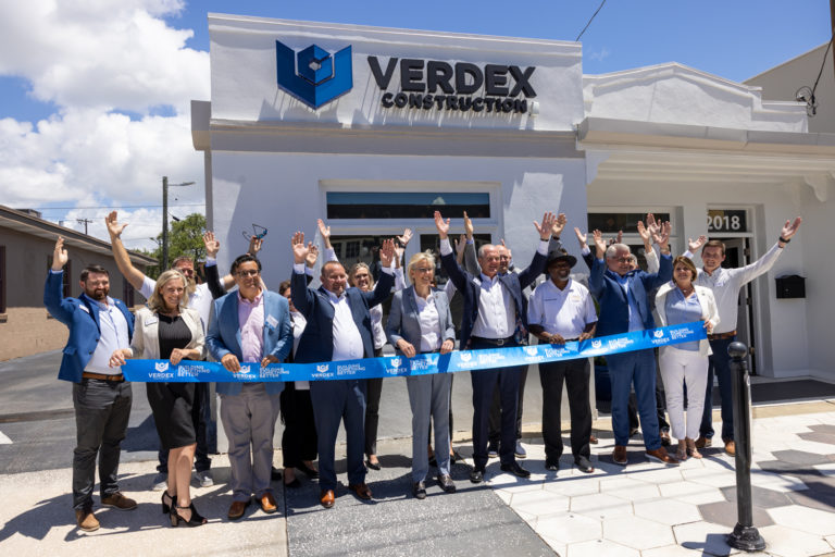 VERDEX CONSTRUCTION OPENS NEW OFFICE IN TAMPA