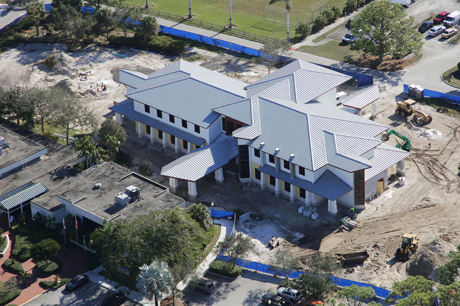 Village of Royal Palm Beach Village Hall January 2023 Aerial