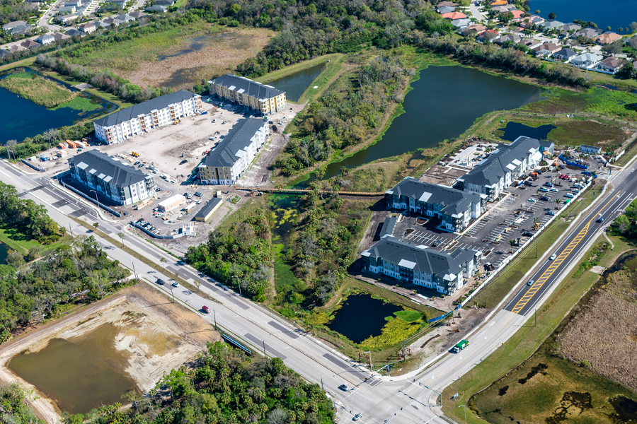 The Crossing at Palm Aire February 2023 Aerial
